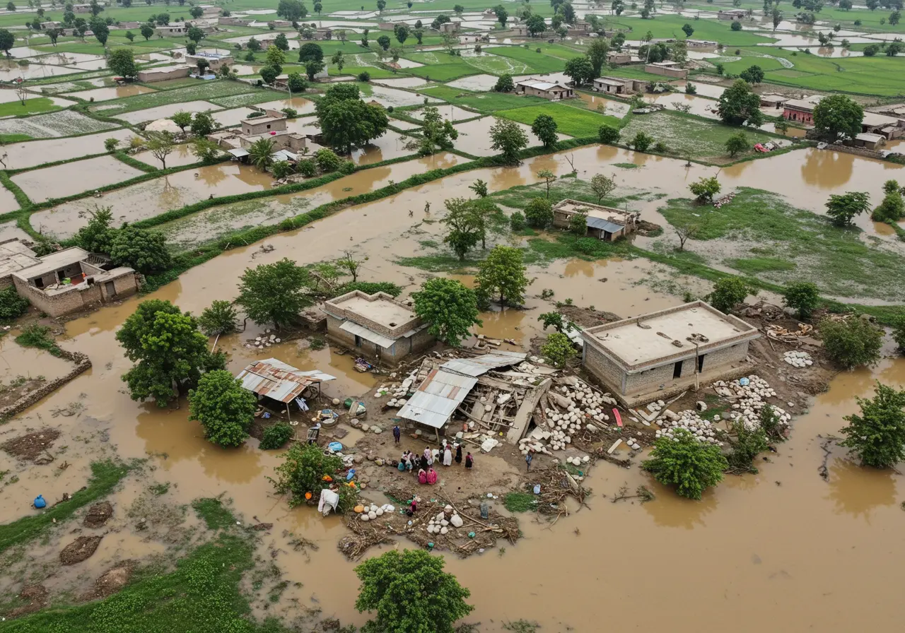 Cloudbursts Hit India and Pakistan Heavy Rains, Floods, and Rising Death Toll